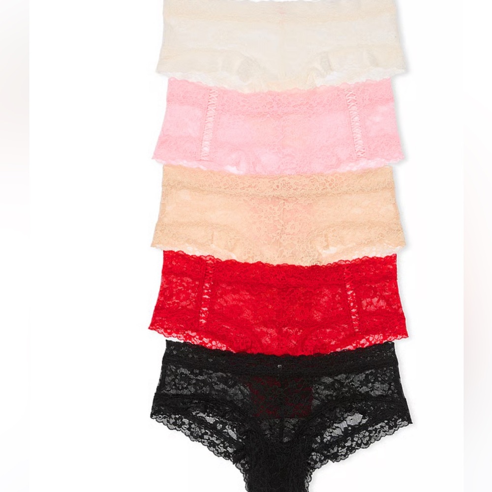 Victoria’s Secret Cheeky Panty 5-Pack Multi-Color Set